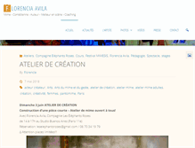 Tablet Screenshot of florencia-avila.com